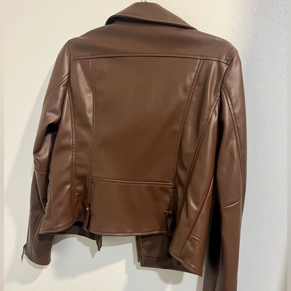 Faux leather jacket- BRAND NEW - Picture 3 of 3